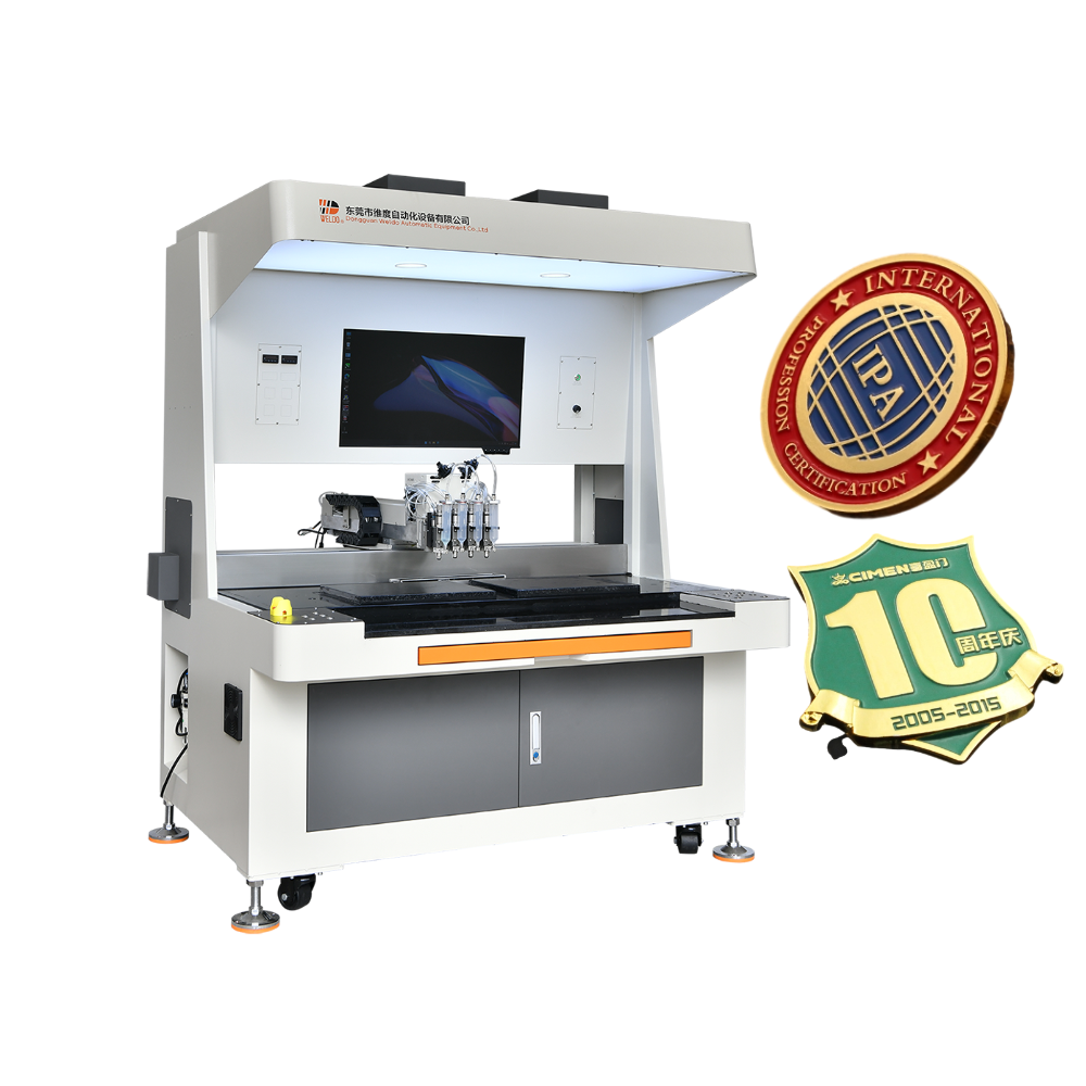 Catholic enamel pin filling machine